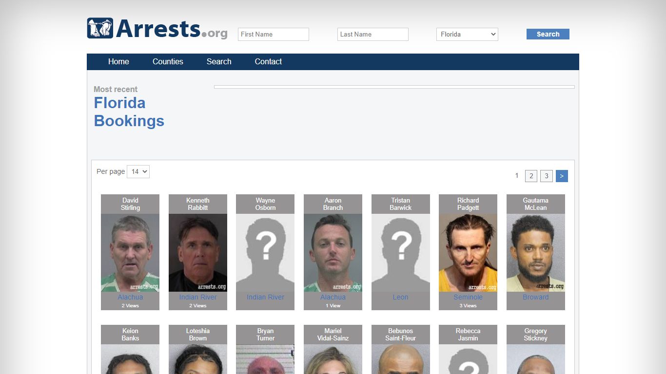 Search Florida Florida Jail Arrest Records